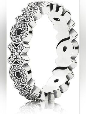 Pandora Sparkling XOXO Silver Ring